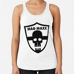 Mad Max Crosby Shield Classic Racerback Tank Top