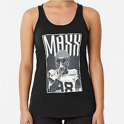 Maxx Crosby Celebration Racerback Tank Top