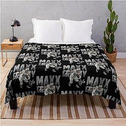 Maxx Crosby Las Vegas Bold Throw Blanket