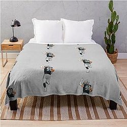Max Crosby Throw Blanket