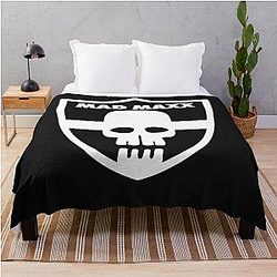 Mad Max Crosby Shield 98 Classic T-Shirt.png Throw Blanket