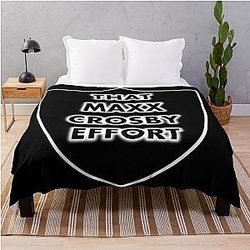 Maxx Crosby Effort Throw Blanket