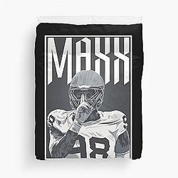 Maxx Crosby Celebration Duvet Cover