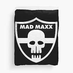 Mad Max Crosby Shield 98 Duvet Cover