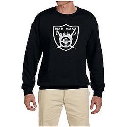 Black Las Vegas Maxx Crosby Crew Neck Sweatshirt