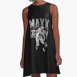 Maxx Crosby Las Vegas A-Line Dress