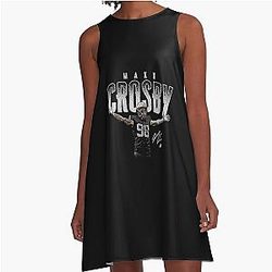 Max Crosby Las Vegas Player A-Line Dress