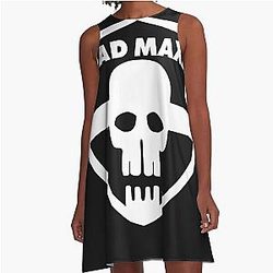 Mad Max Crosby Shield 98 (Wt) Classic T-Shirt A-Line Dress