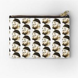 Maxx Crosby Art - Las Vegas Raiders Mean Mug Zipper Pouch