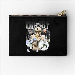 Max Crosby Raiders Football Zipper Pouch