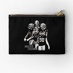 Maxx Crosby Zipper Pouch
