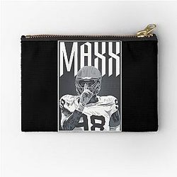 Maxx Crosby Celebration Zipper Pouch
