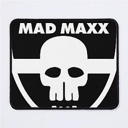 Mad Max Crosby Shield (Wt) Mouse Pad