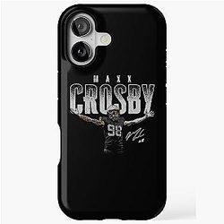 Max Crosby Las Vegas Player Name iPhone Tough Case