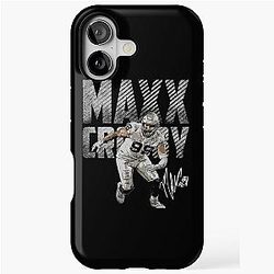 Max Crosby Las Vegas Bold iPhone Tough Case