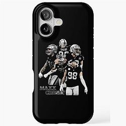 Max Crosby Vintage Collage iPhone Tough Case