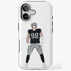 Max Crosby iPhone Tough Case