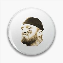 Maxx Crosby - Mad Maxx Art - Las Vegas Raiders Mean Mug Pin
