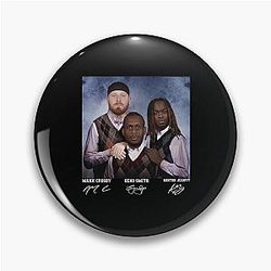 Maxx Crosby Geno Smith Ashton Jeanty Step Bros Raiders Football Pin