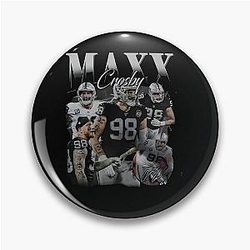 Vintage 90s Graphic Style Max Crosby Pin
