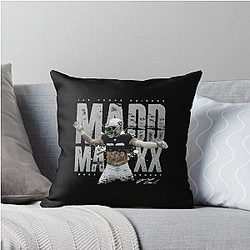 Maxx Crosby Las Vegas Raiders Throw Pillow