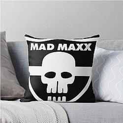 Mad Max Crosby Shield 98 Throw Pillow