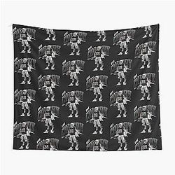 Max Crosby Retro Collage Tapestry