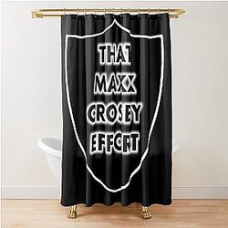 Maxx Crosby Shower Curtain