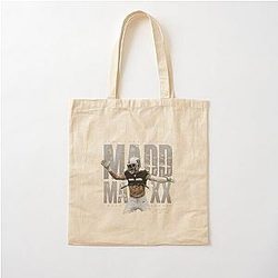 Maxx Crosby Las Vegas Raiders Cotton Tote Bag