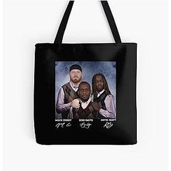 Maxx Crosby Geno Smith Ashton Jeanty Step Bros Raiders Football Tote Bag