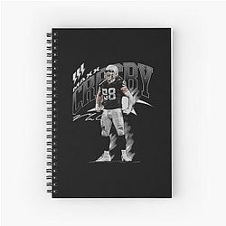 Maxx Crosby Retro Collaboration Spiral Notebook