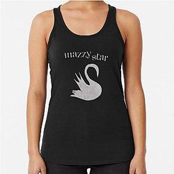 Mazzy Star Among my Swan Racerback Tank Top