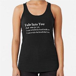 Fade Into You by Mazzy Star Black Tank Top