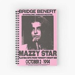 Mazzy Star Spiral Notebook