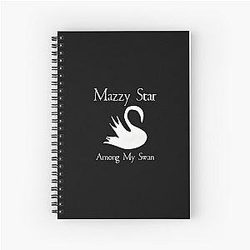Mazzy Star - Among the Swan - Vintage Spiral Notebook