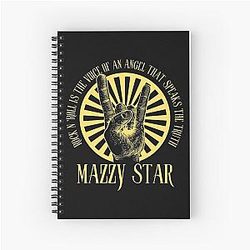 Art Mazzy Star Spiral Notebook
