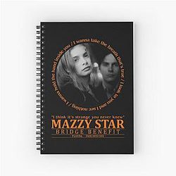 Art Mazzy Star Spiral Notebook