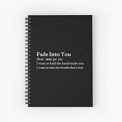 Fade into You by Mazzy Star Aesthetic Notebook