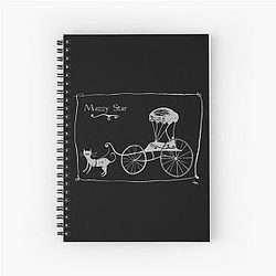 Art Mazzy Star Spiral Notebook