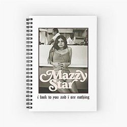 Art Mazzy Star Spiral Notebook