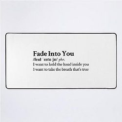 Fade Into You by Mazzy Star Aesthetic Desk Mat