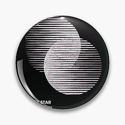 Art Mazzy Star Pin