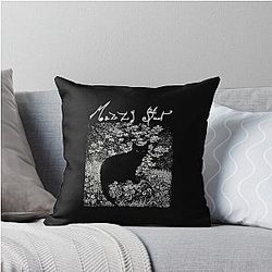 Mazzy Star Cat Throw Pillow