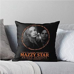 Art Mazzy Star Throw Pillow