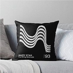 Art Mazzy Star Throw Pillow