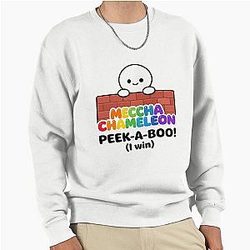 Meccha Chameleon Peek a Boo Pullover Sweatshirt