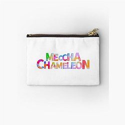 Meccha Chameleon Logo Zipper Pouch