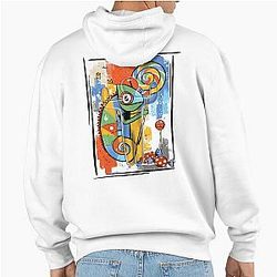 Hiding Seek Meccha Chameleon Gamer Hoodie