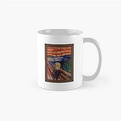 Meccha Chameleon - Edvard Munch's The Scream Classic Mug