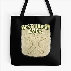 Meccha Chameleon Game Best Hider Tote Bag